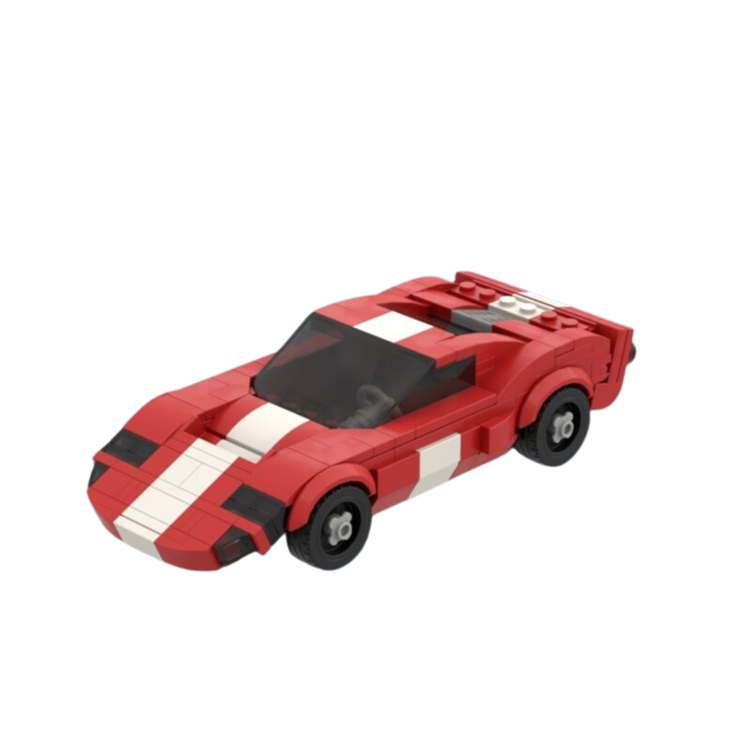 1966 Ford GT40 MK1 MOC-108993 Technic With 248 Pieces