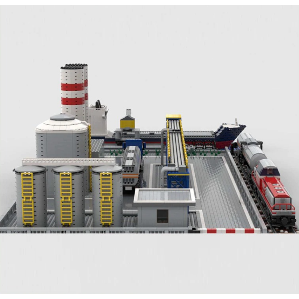 City Train Chemical Plant MOC-99416 Technic With 5776 Pieces 
