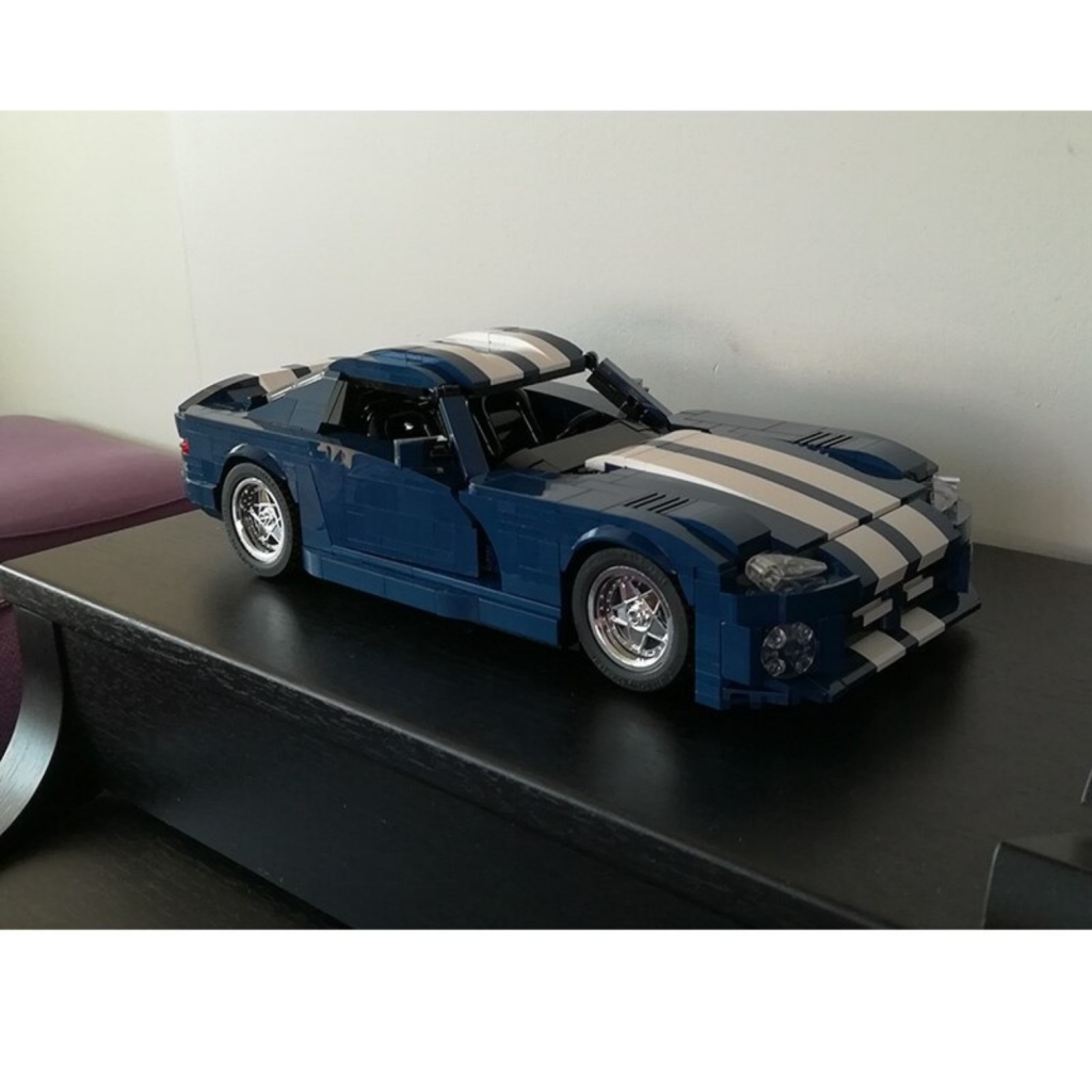 Dodge Viper GTS (1996-2002) MOC-100856 Technic With 1215 Pieces