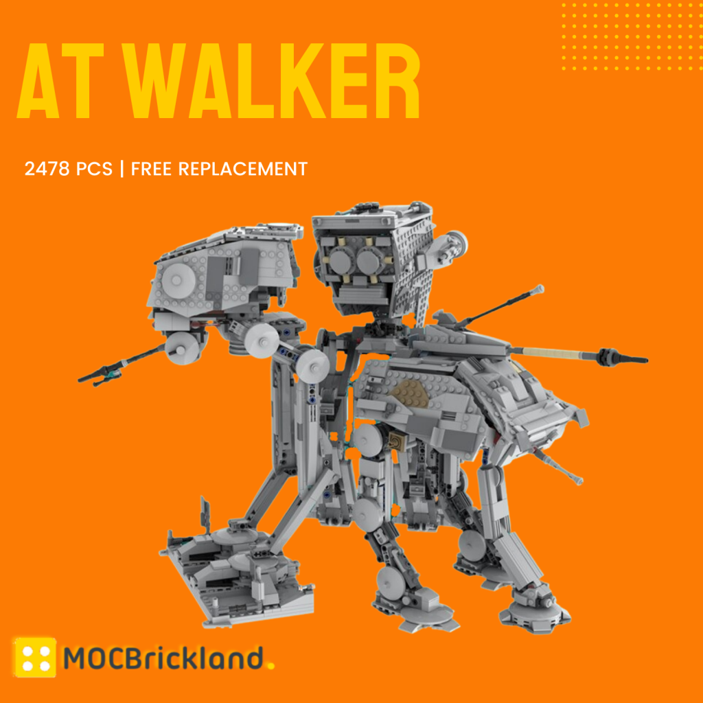 AT Walker MOC-84210 Star Wars With 2478 Pieces - MOC Brick Land