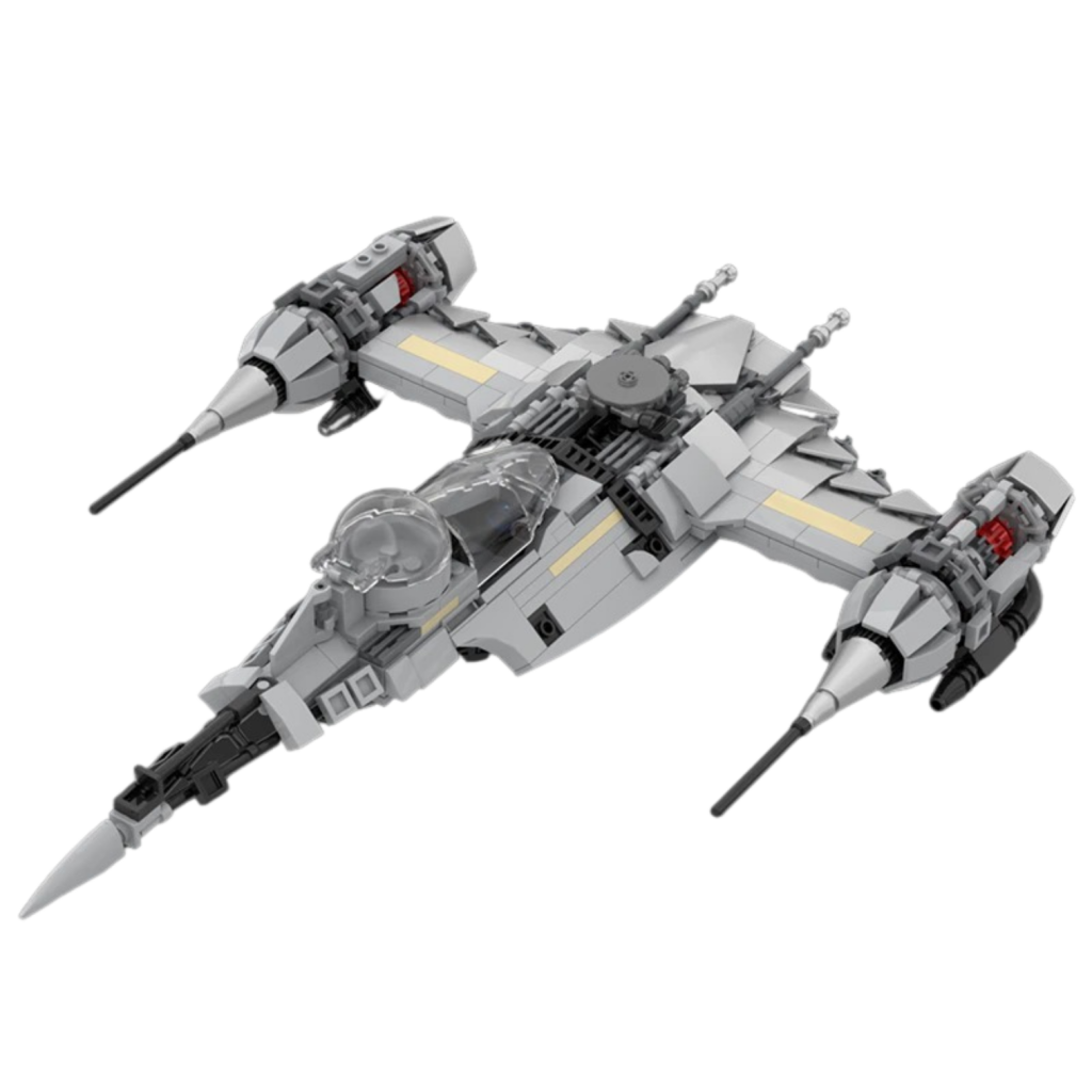 Din Djarin's N-1 Starfighter MOC-100158 Star Wars With 544 Pieces - MOC ...