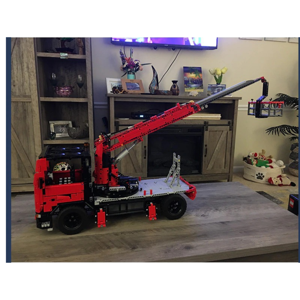 Bucket Truck Crane Model MOC-99336 Technic With 4056 Pieces