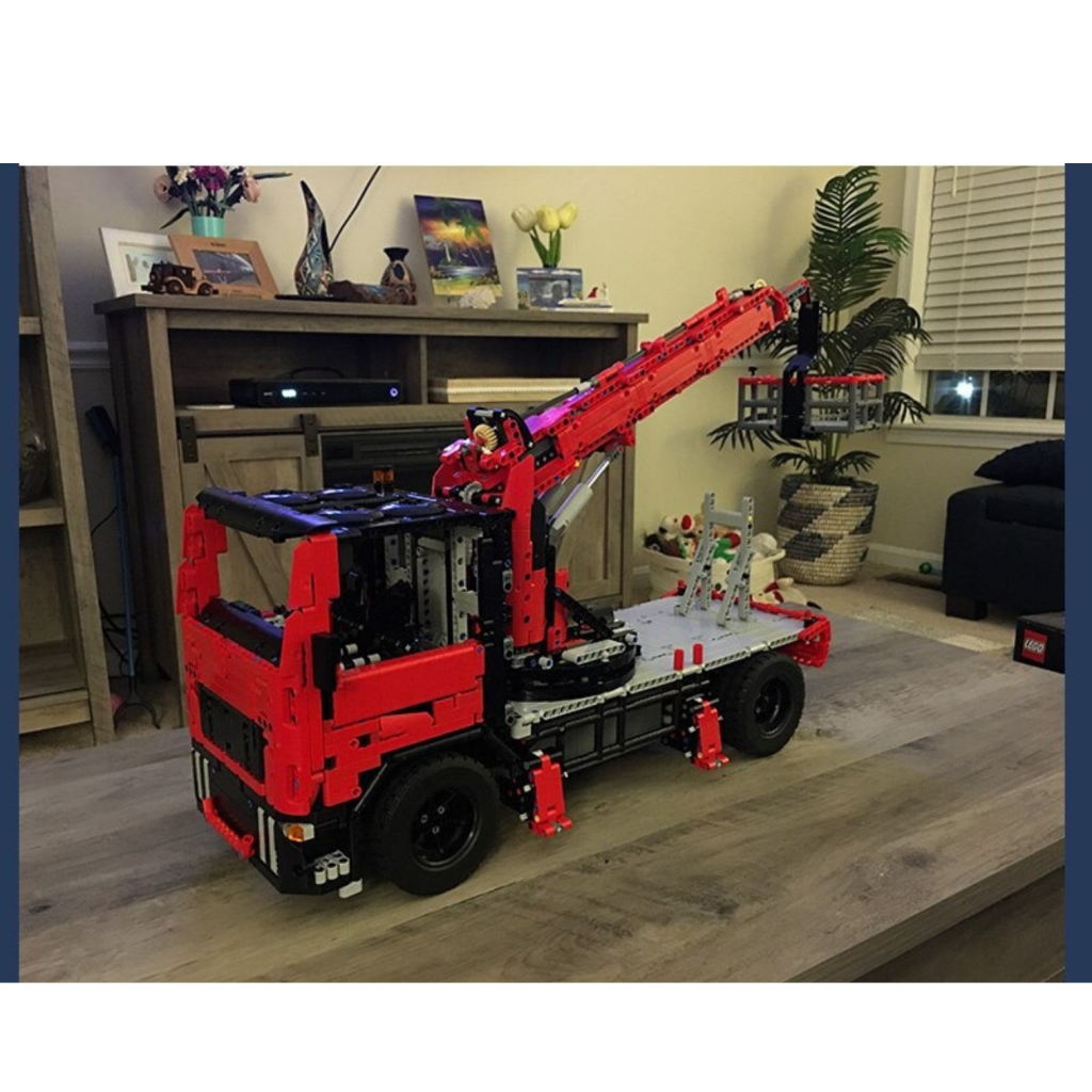 Bucket Truck Crane Model MOC-99336 Technic With 4056 Pieces