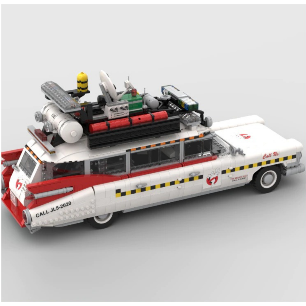 Ecto 1A - GB2 Model MOC-95200 Technic With 3706 Pieces