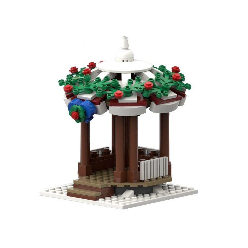 MOCBRICKLAND MOC-17052 Winter Village - Gazebo