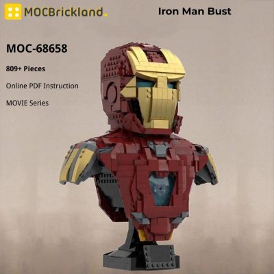 MOCBRICKLAND MOC-68658 Iron Man Bust