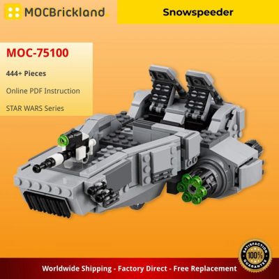 MOCBRICKLAND MOC-75100 Snowspeeder