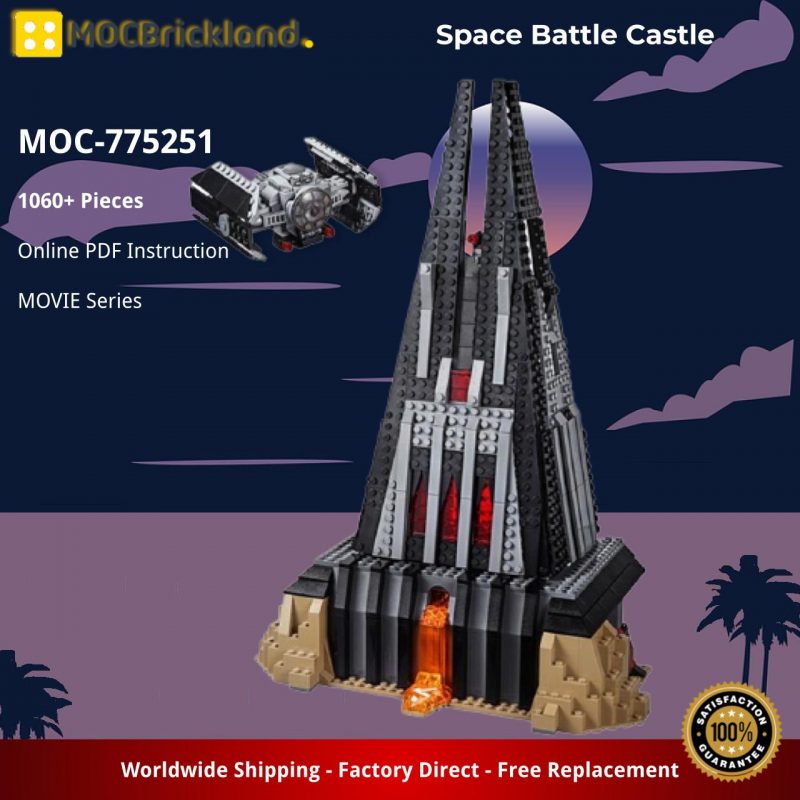 MOCBRICKLAND MOC-775251 Space Battle Castle
