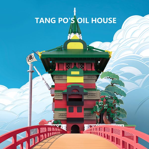 MOCBRICKLAND MOC-89772 Tang Po’s Oil House
