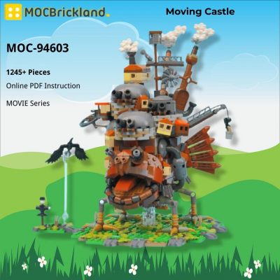 MOCBRICKLAND MOC-94603 Moving Castle