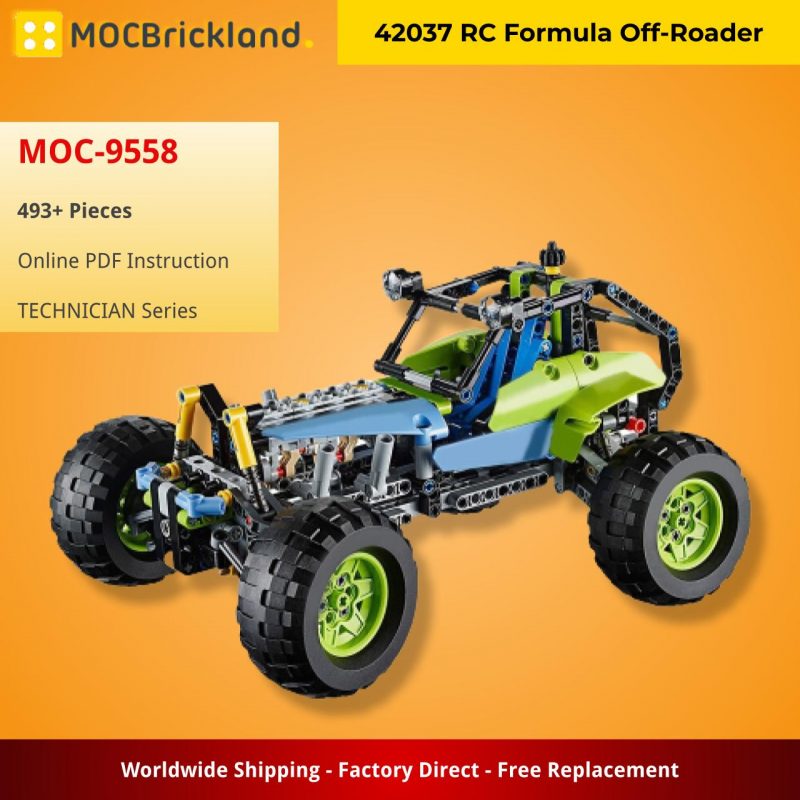 42037 Formula Off-Roader Technic with 493 pieces - Brick Land