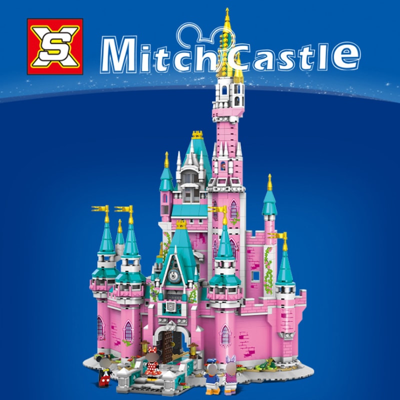 Modular Building SX 9021 Pink Mitch Castle Paradise