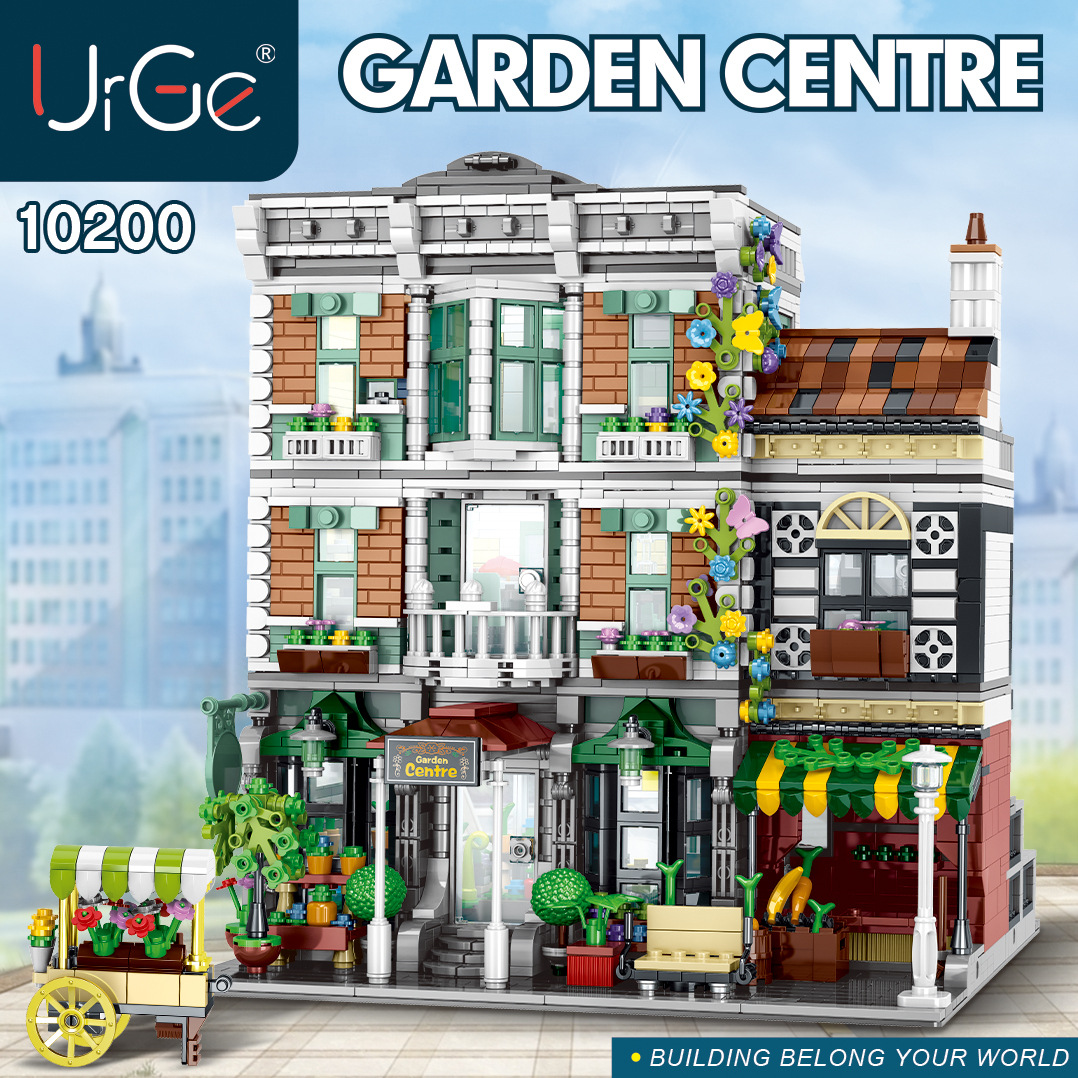 Modular Building UrGe 10200 BRICKS & BLOOMS-Modular Garden Centre