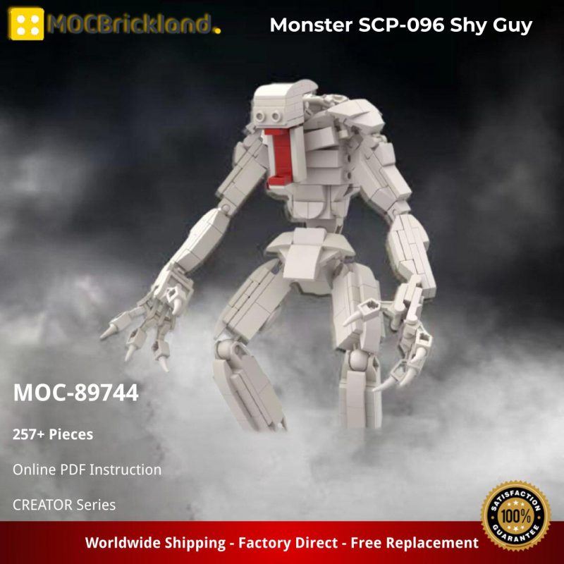 MOCBRICKLAND MOC-89744 Monster SCP-096 Shy Guy