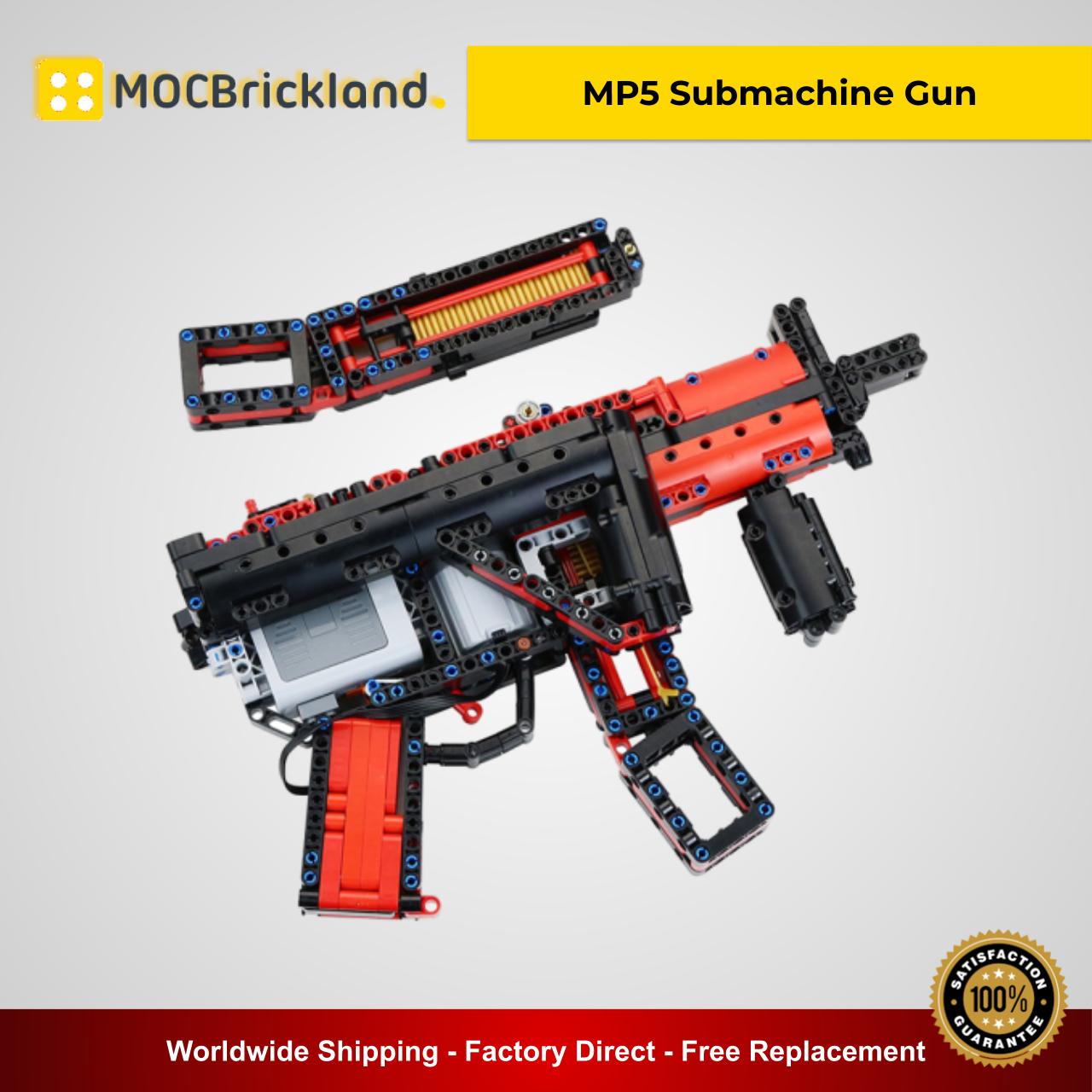 MP5 Submachine Gun MOC 29369 Creator Designed By LForces With 642 Pieces