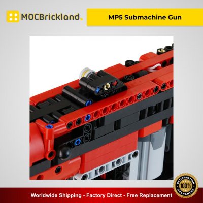 MP5 Submachine Gun MOC 29369 Military Designed By LForces With 642 Pieces