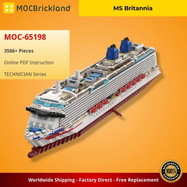 MOCBRICKLAND MOC-65198 MS Britannia