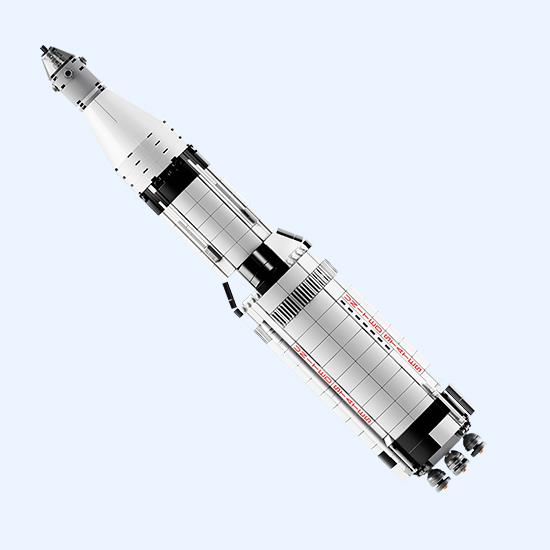 LION KING 180001 NASA Apollo Saturn V