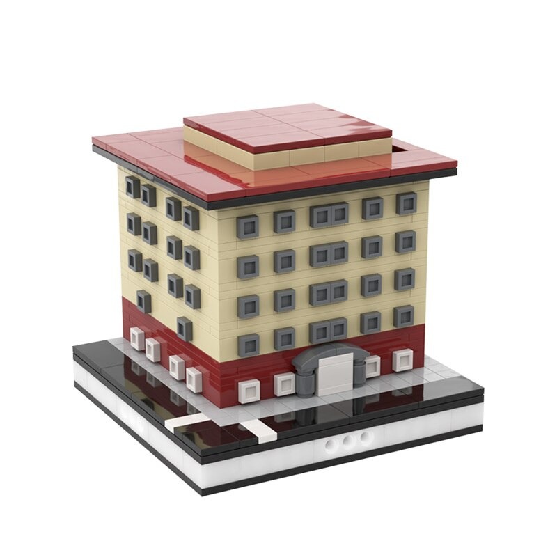 MOCBRICKLAND MOC-31922 Neighborhood Building for Modular City