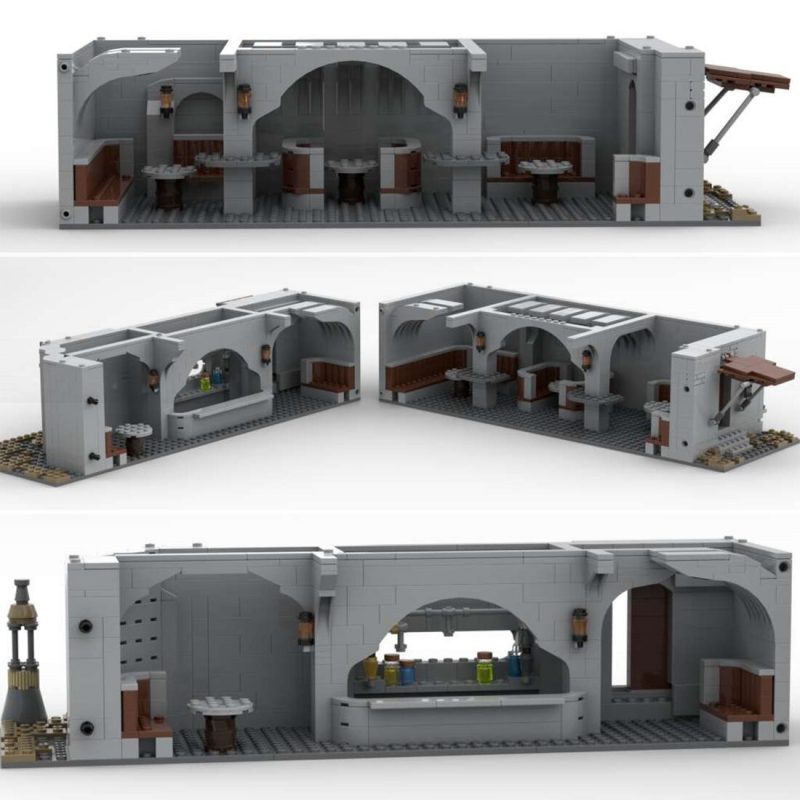 MOCBRICKLAND MOC-91322 Nevarro Cantina