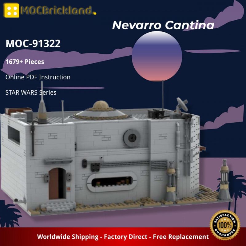 MOCBRICKLAND MOC-91322 Nevarro Cantina