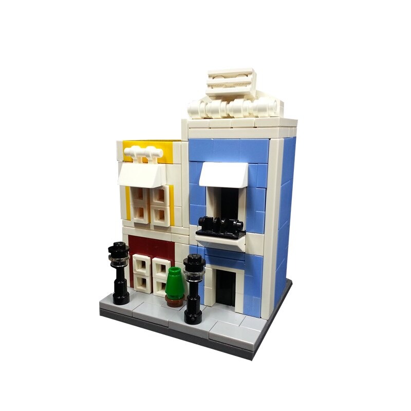 MOCBRICKLAND MOC-8054 Old San Juan Mini Modular