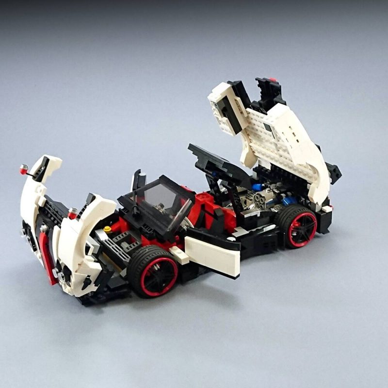MOCBRICKLAND MOC-22208 Pagani Zonda Cinque Roadster