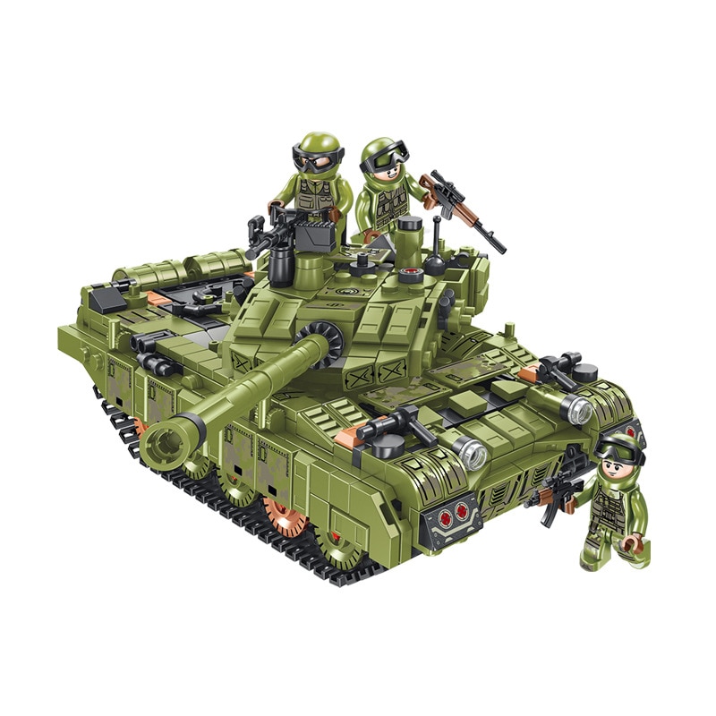 PANLOSBRICK 621021 Super Deformation：TYPE 99 Main Battle Tank