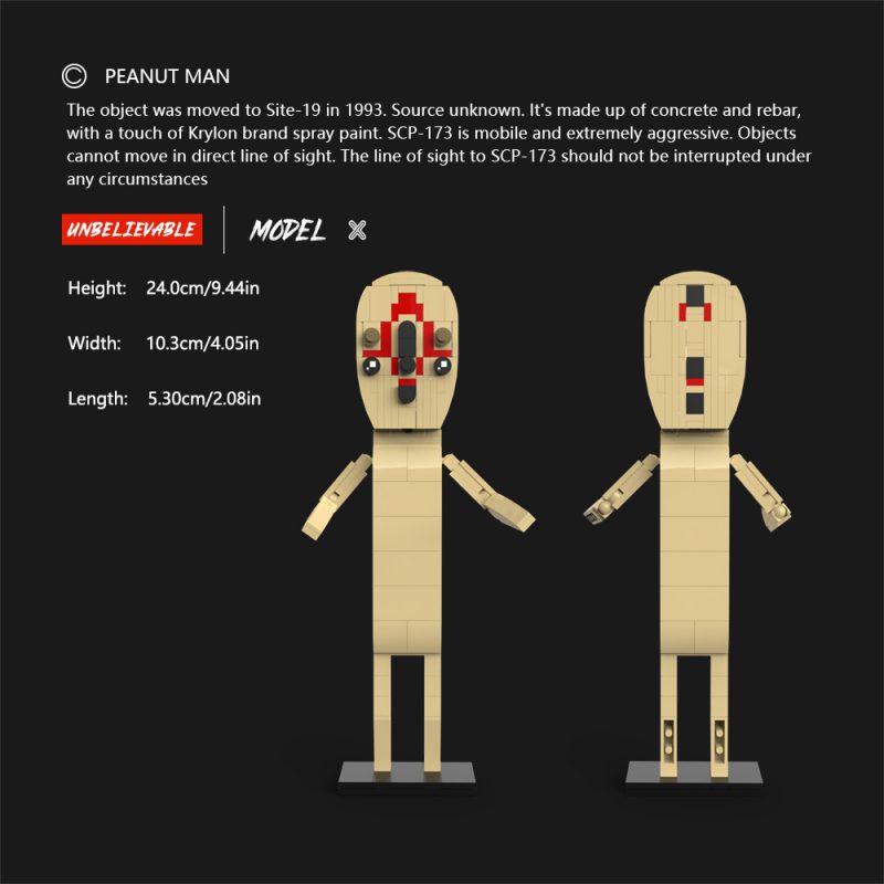 MOCBRICKLAND MOC-89681 Peanut Man
