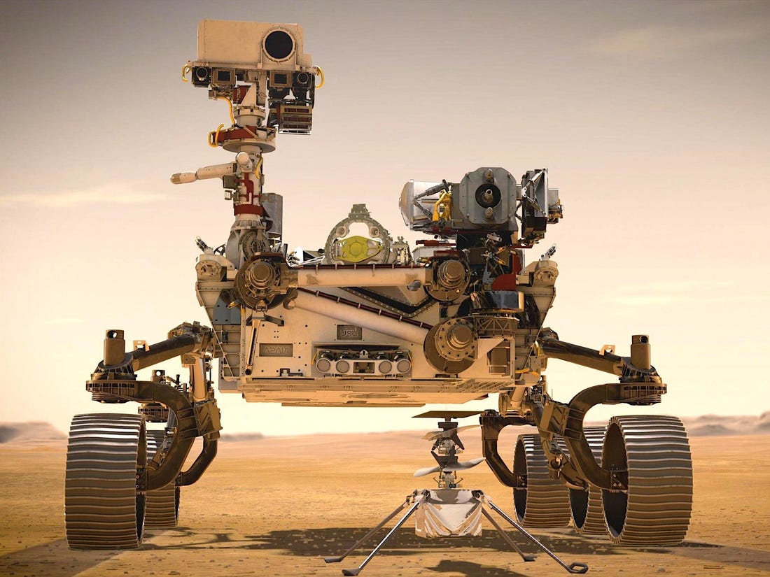First-ever space helicopter is en route to Mars aboard NASA's rover -  Business Insider