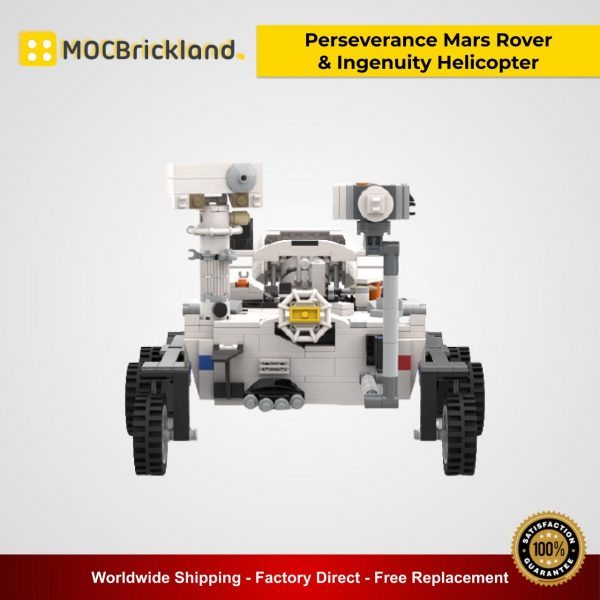 Perseverance Mars Rover and Ingenuity Helicopter - NASA MOC 48997 Creator Designed By YCBricks