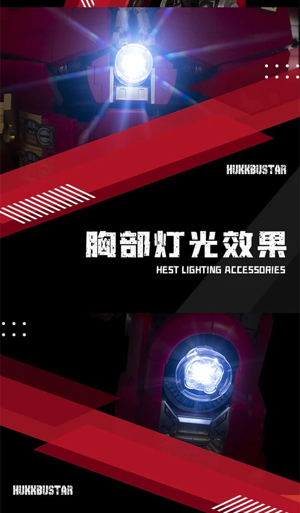 Hulkbuster Movie K-BOX V5004 With 4123 Pieces