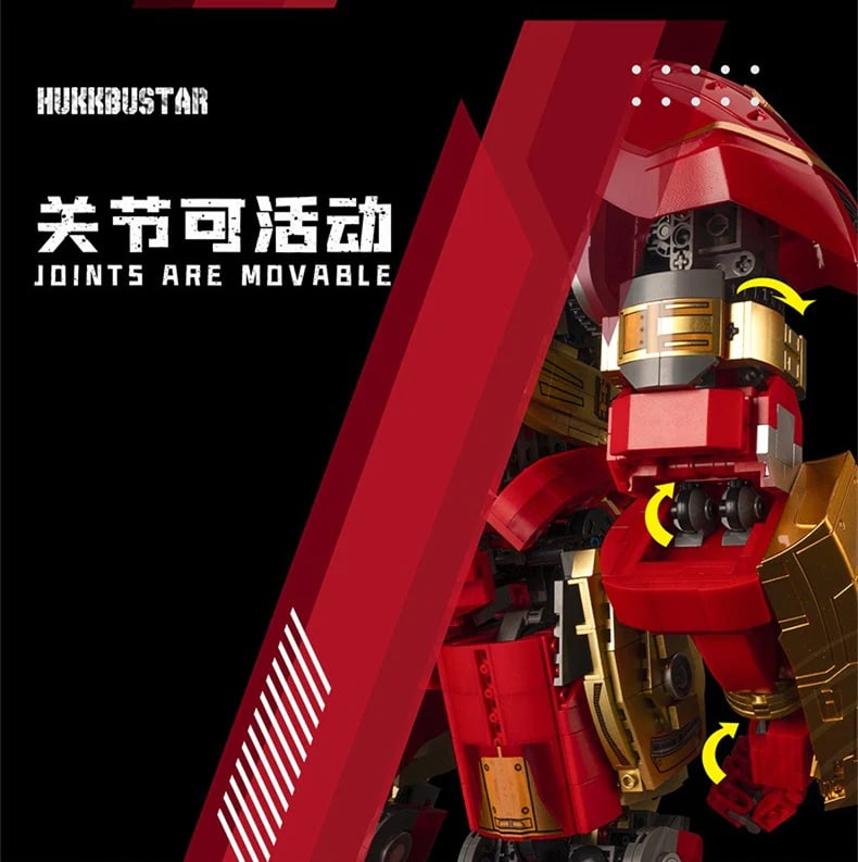 Hulkbuster Movie K-BOX V5004 With 4123 Pieces