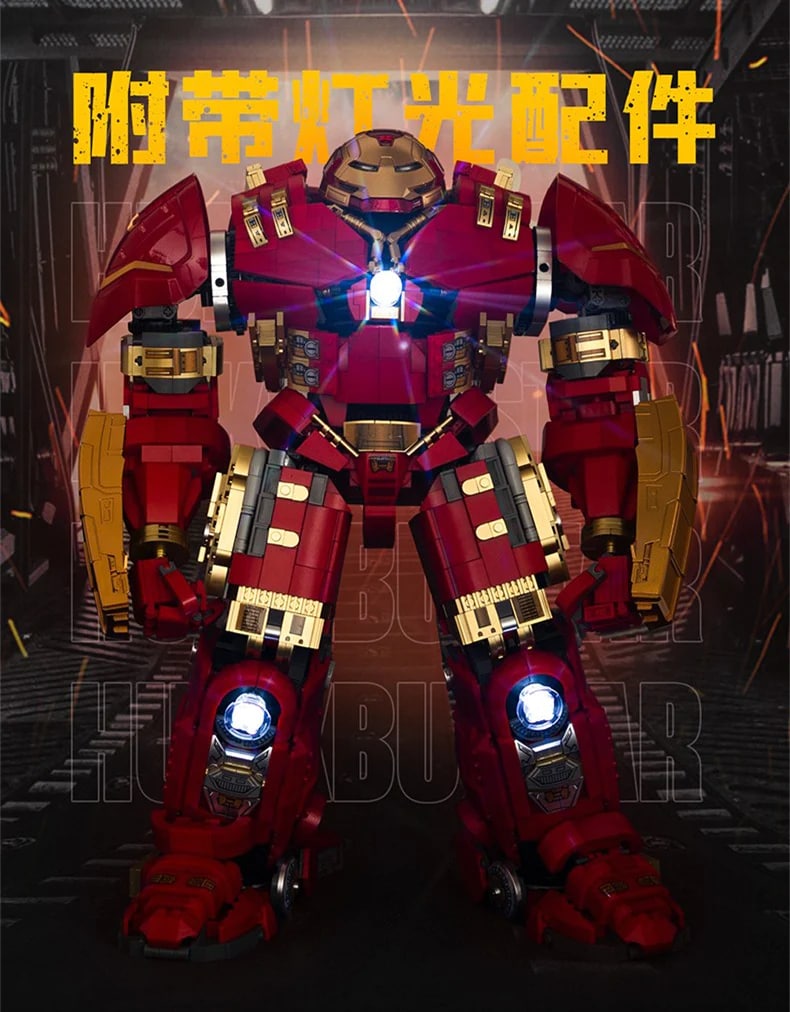 Hulkbuster Movie K-BOX V5004 With 4123 Pieces