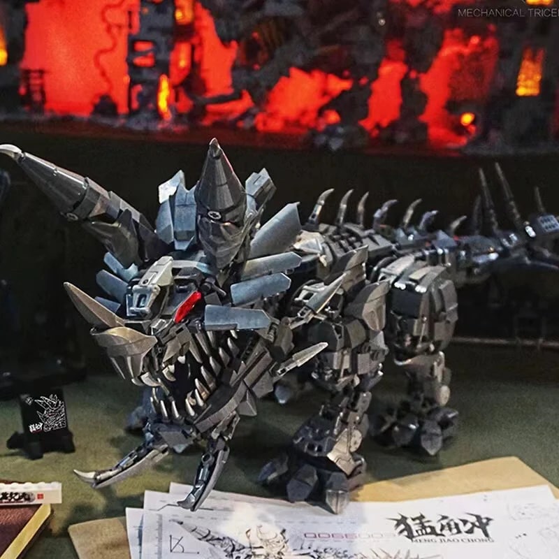 Mechanical Dinosaur Strong Model QD 66003 Movie With 2649 Pieces
