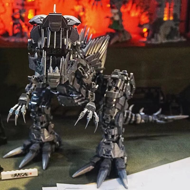 Mechanical Dinosaur Agility Model QD 66002 Movie With 1987 Pieces