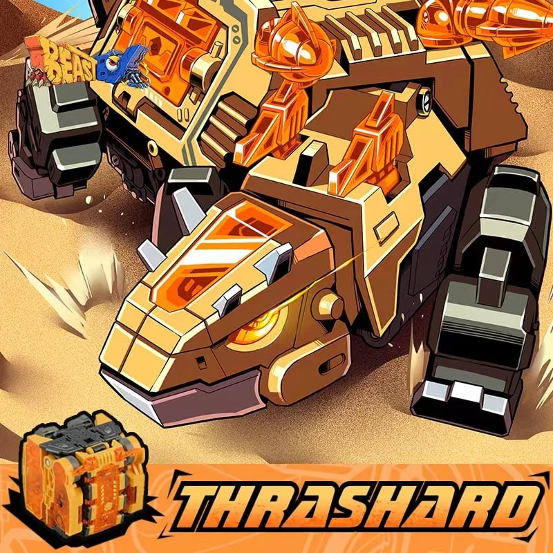 THRASHARD Ankylosaurus Dino Robots 52TOYS BB-26 Movie