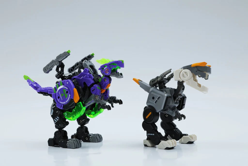 Acid Ghost And Lithiumon Set 52TOYS BB-46 & BB-02LM Movie