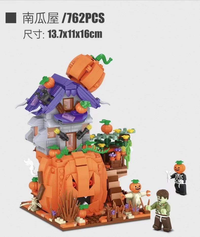 Pumpkin House LOZ 1249 Creator With 762 Pieces
