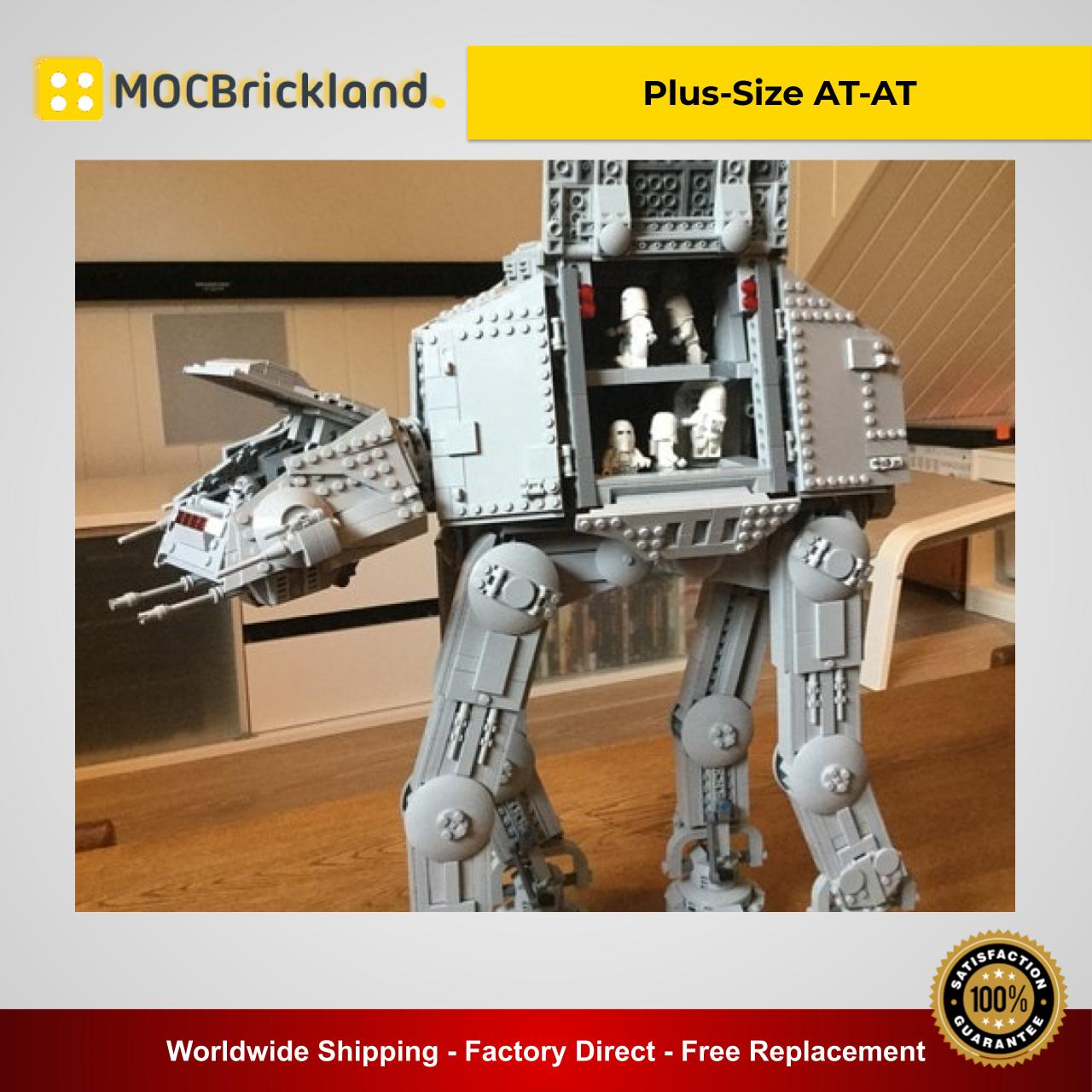 Plus-Size AT-AT MOC-6006 Star Wars Designed By Raskolnikov With 2499 Pieces - MOC Land
