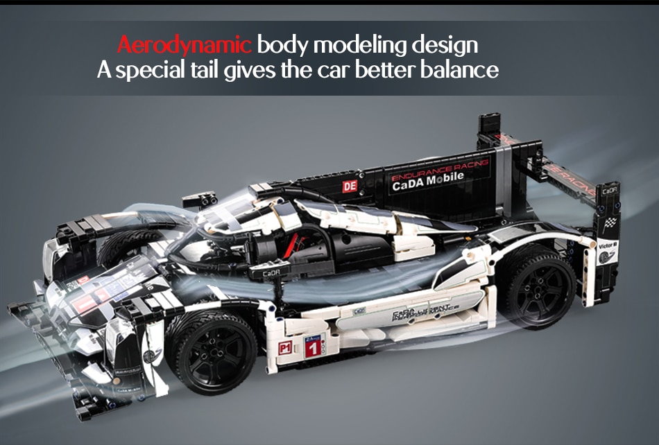 CADA C61016 Porsche 919 Hybrid Sports-car CADA C61016 Porsche 919 Hybrid Sports-Car