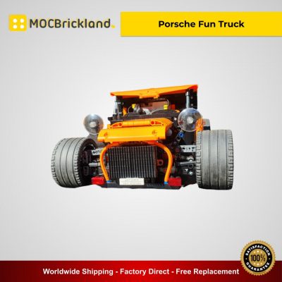 Porsche Fun Truck MOC 19885 Technic Designed By Nobsta With 1393 Pieces