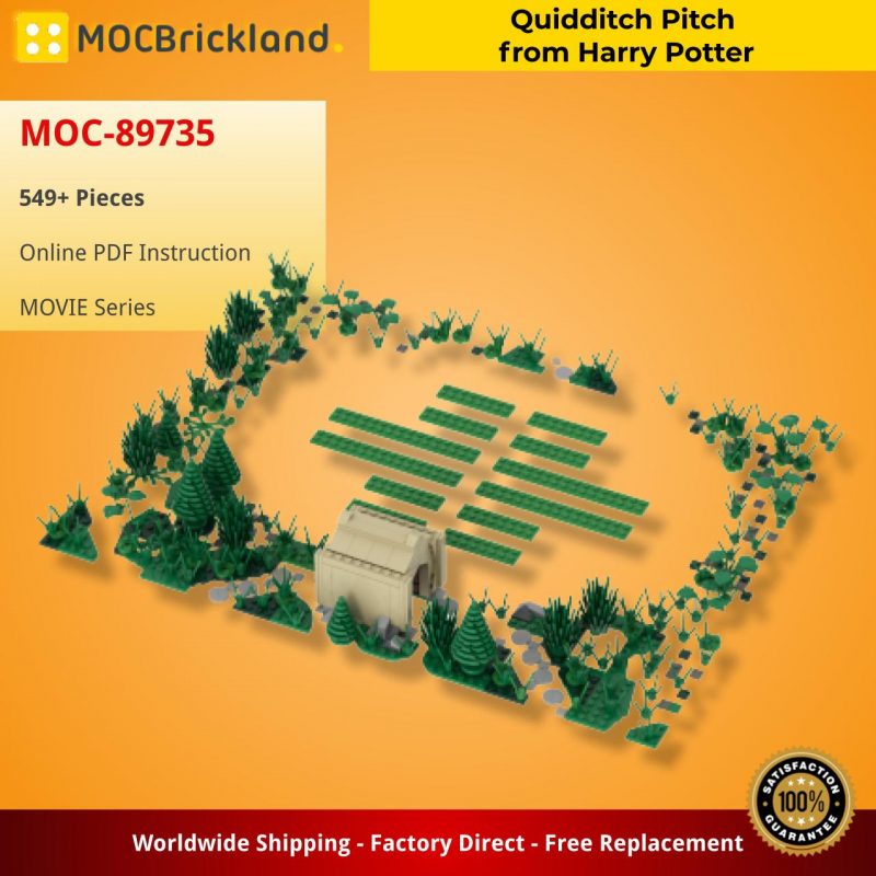 MOCBRICKLAND MOC-89735 Quidditch Pitch from Harry Potter