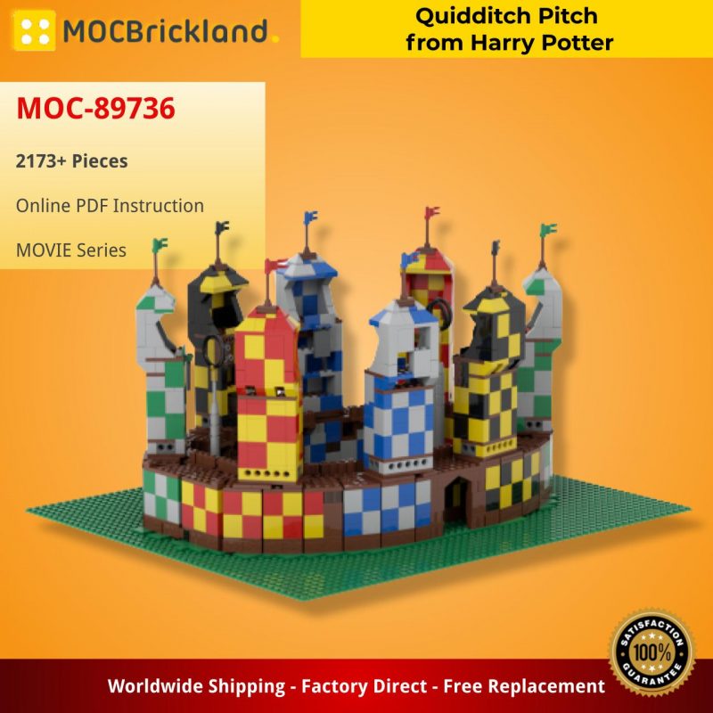 MOCBRICKLAND MOC-89736 Quidditch Pitch from Harry Potter