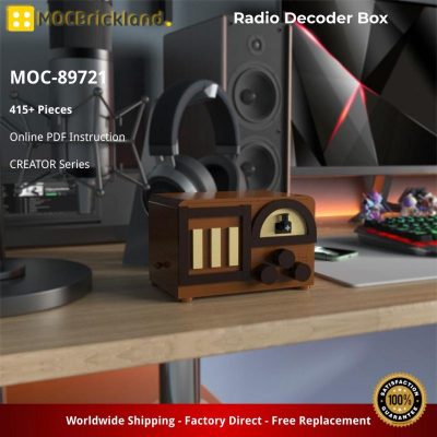 MOCBRICKLAND MOC-89721 Radio Decoder Box
