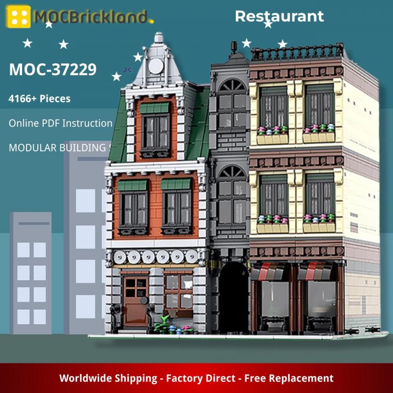 MOCBRICKLAND MOC-37229 Restaurant