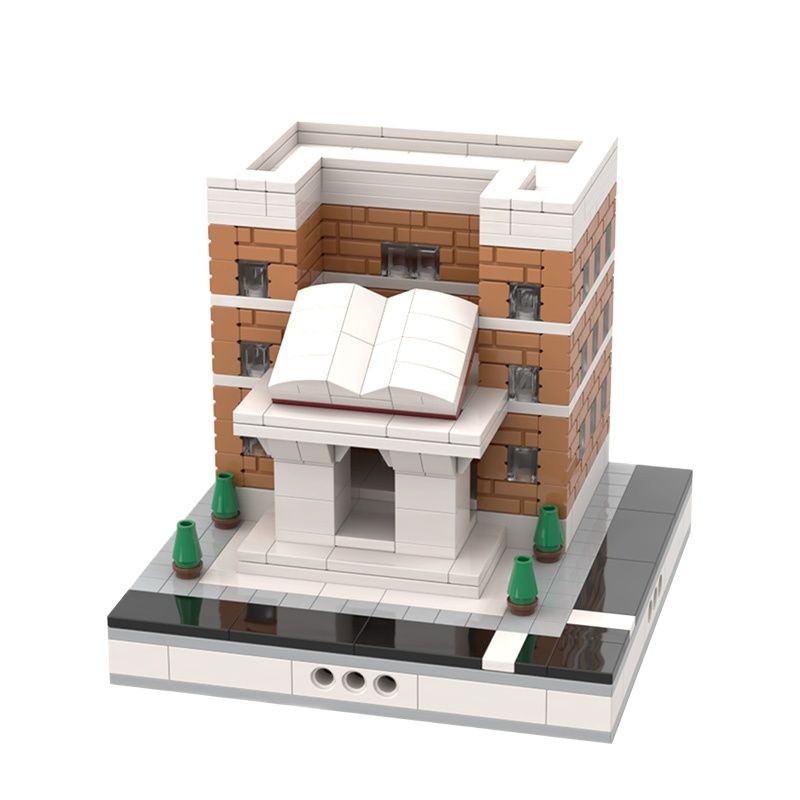 MOCBRICKLAND MOC-32973 School for a Modular City