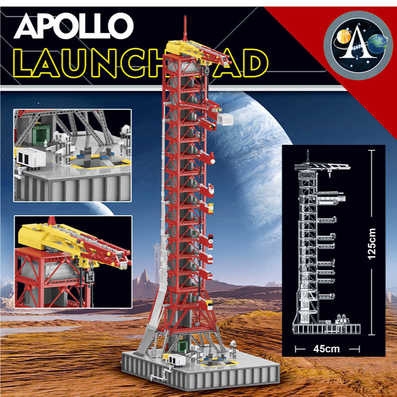 Space MORK 031003 Apollo Saturn V Launch Umbilical Tower