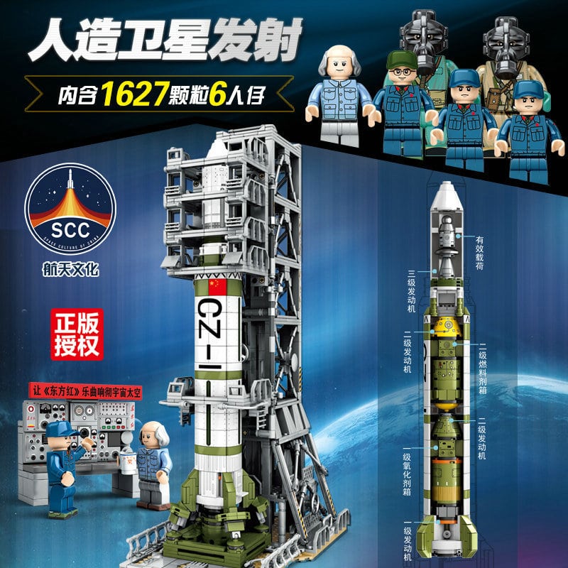 Space SEMBO 203306 Dongfanghong satellite launch pad – Space Flight