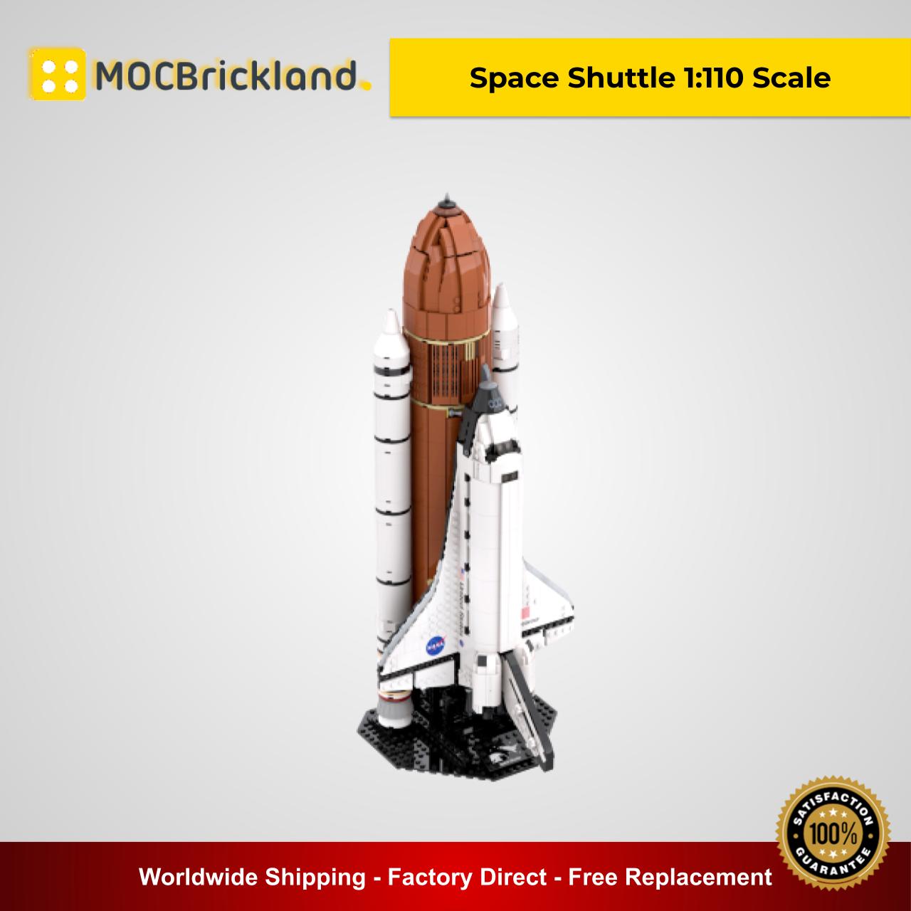 LEGO MOC Space Shuttle (1:110 Scale) by KingsKnight